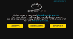 Desktop Screenshot of greytomato.com